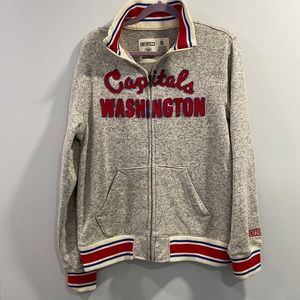 Capitals Zip Up Jacket